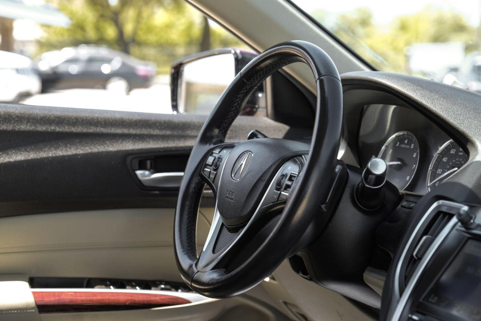 2016 maroon Acura TLX 8-Spd DCT (19UUB1F31GA) with an 2.5L L4 DOHC 16V engine, 8-Speed Automatic transmission, located at 2401 E Main St., Grand Prairie, TX, 75050, (972) 262-4440, 32.748981, -96.969643 - Photo#20