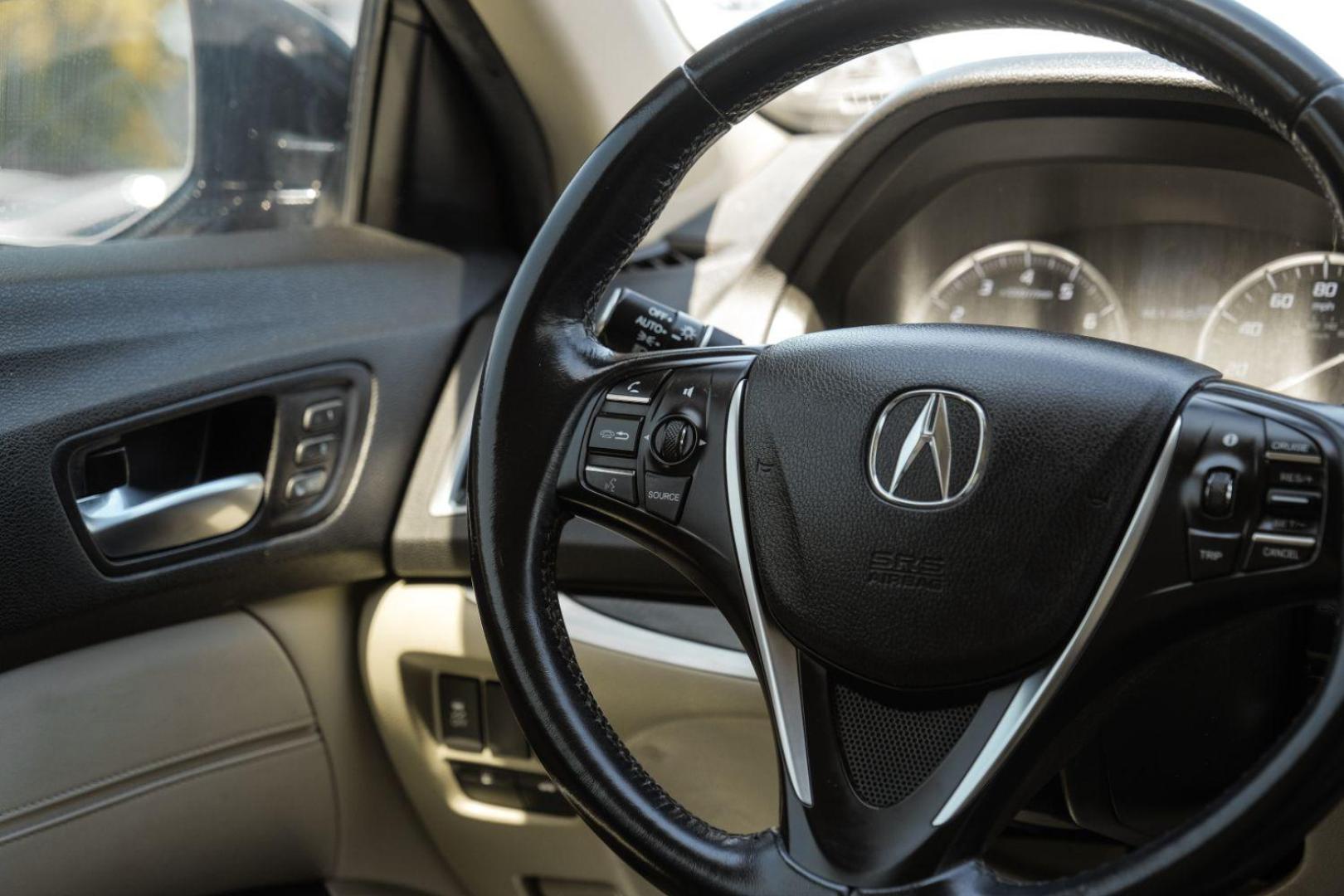 2016 maroon Acura TLX 8-Spd DCT (19UUB1F31GA) with an 2.5L L4 DOHC 16V engine, 8-Speed Automatic transmission, located at 2401 E Main St., Grand Prairie, TX, 75050, (972) 262-4440, 32.748981, -96.969643 - Photo#22