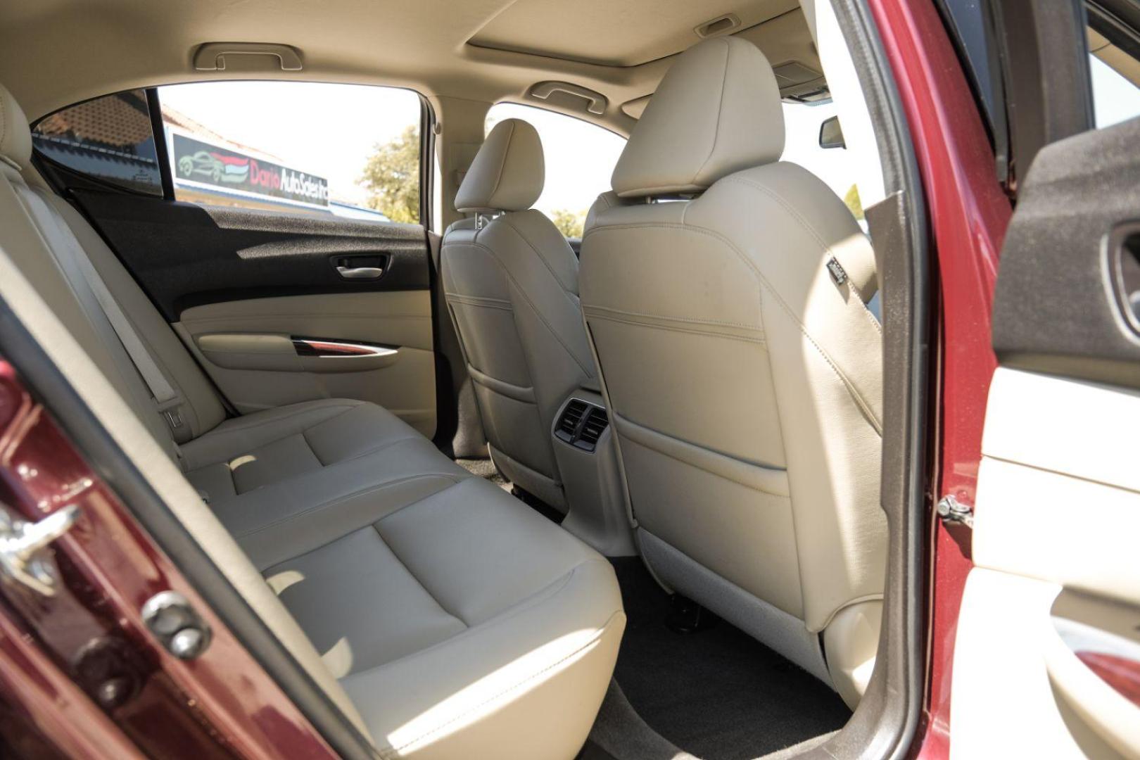 2016 maroon Acura TLX 8-Spd DCT (19UUB1F31GA) with an 2.5L L4 DOHC 16V engine, 8-Speed Automatic transmission, located at 2401 E Main St., Grand Prairie, TX, 75050, (972) 262-4440, 32.748981, -96.969643 - Photo#39