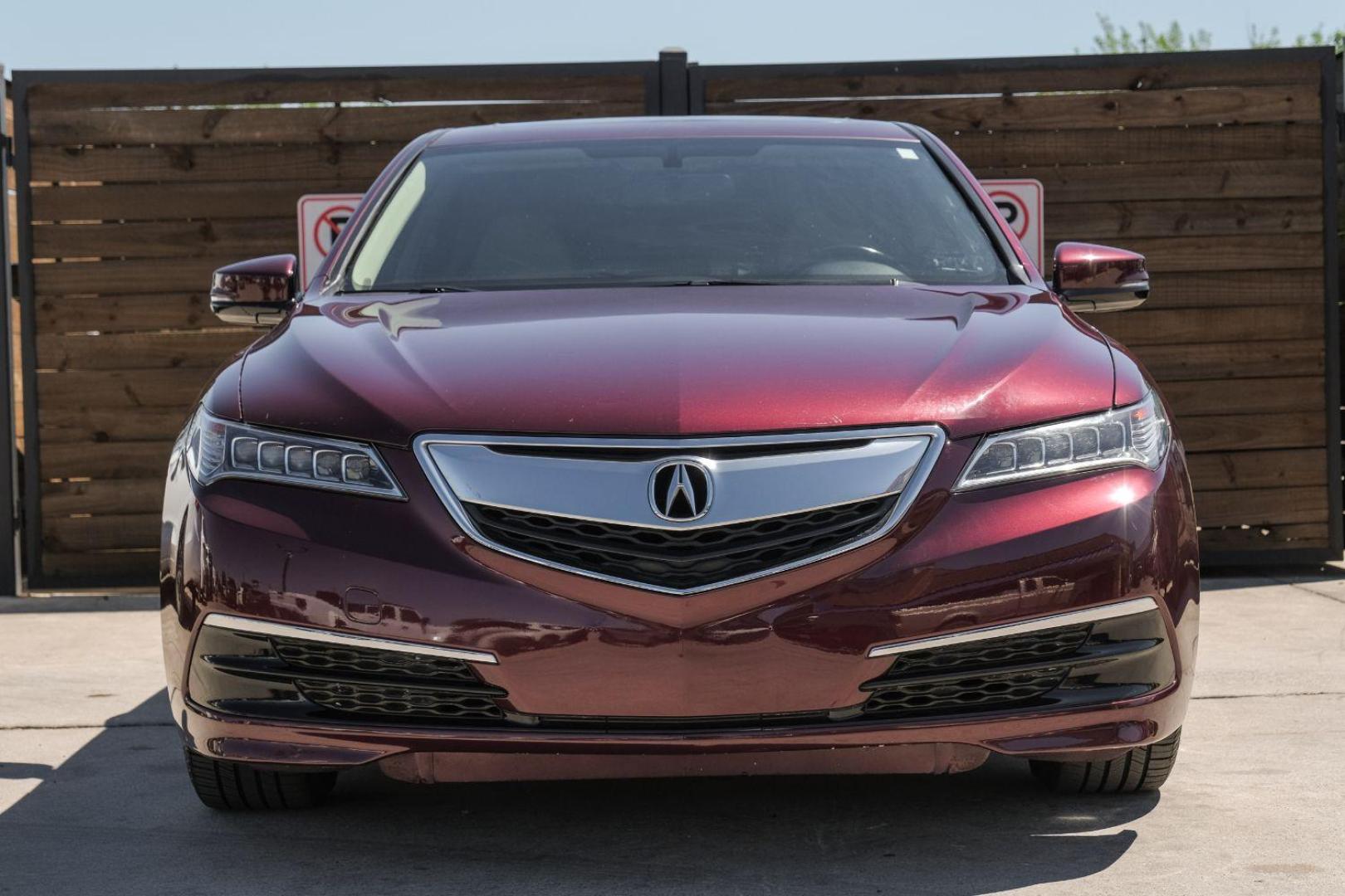 2016 maroon Acura TLX 8-Spd DCT (19UUB1F31GA) with an 2.5L L4 DOHC 16V engine, 8-Speed Automatic transmission, located at 2401 E Main St., Grand Prairie, TX, 75050, (972) 262-4440, 32.748981, -96.969643 - Photo#5