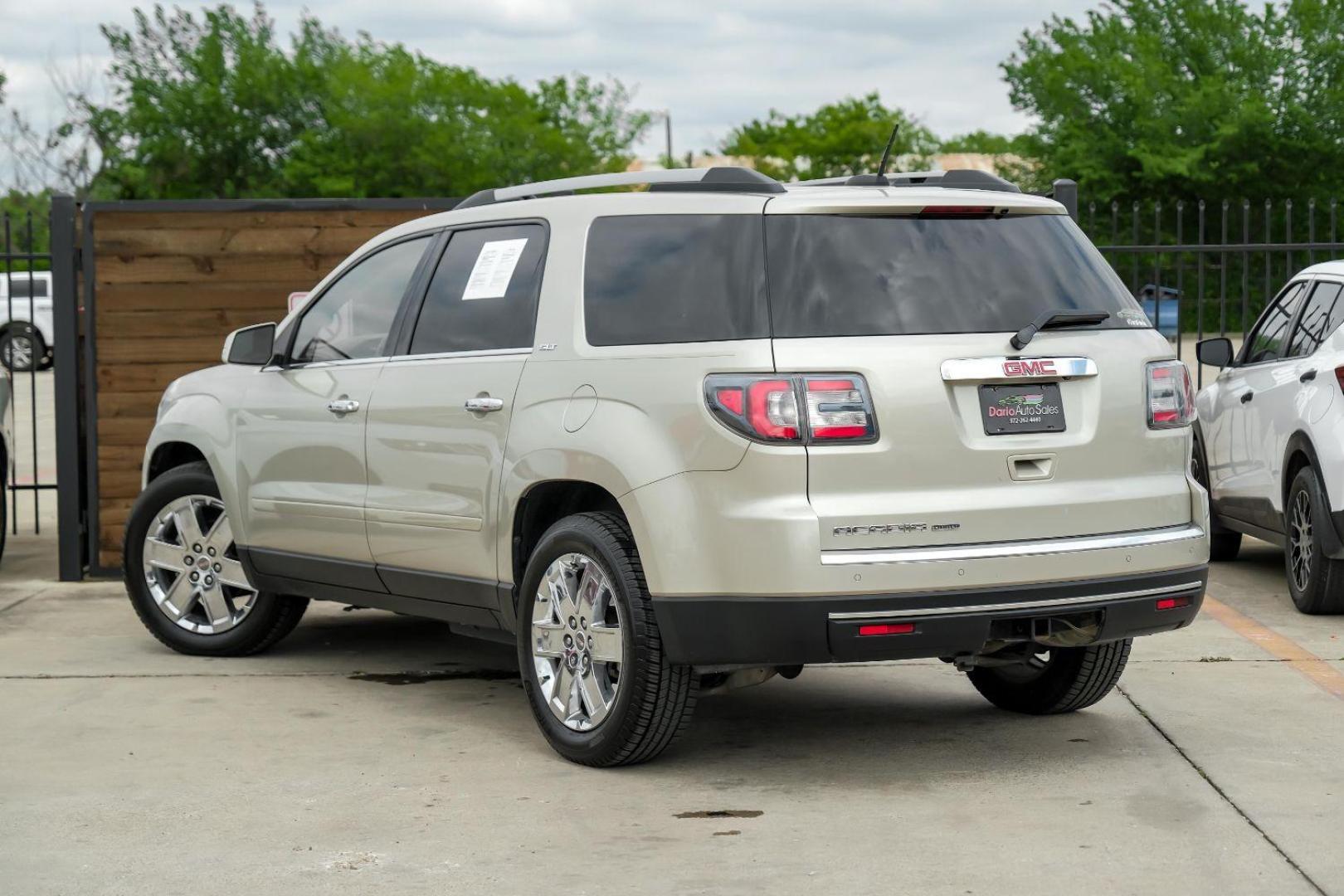 2017 Tan GMC Acadia Limited FWD (1GKKRSKD2HJ) with an 3.6L V6 DOHC 24V engine, 6-Speed Automatic transmission, located at 2401 E Main St., Grand Prairie, TX, 75050, (972) 262-4440, 32.748981, -96.969643 - Photo#14