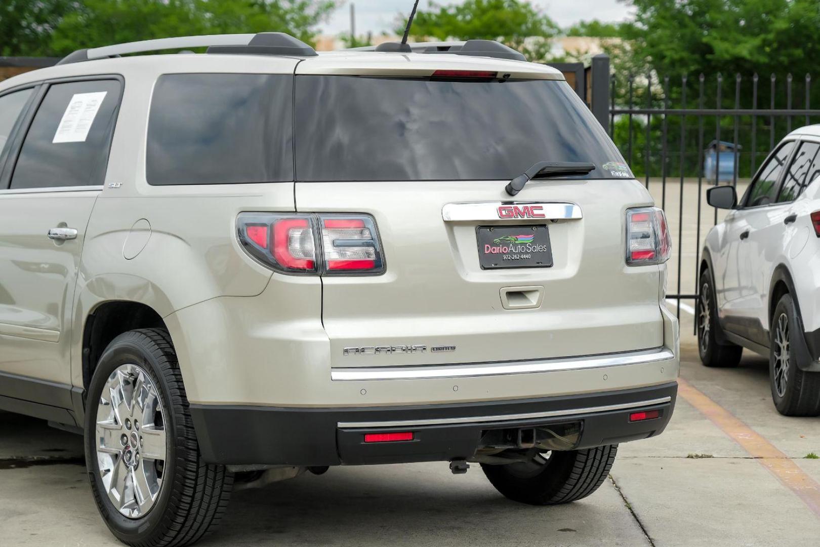 2017 Tan GMC Acadia Limited FWD (1GKKRSKD2HJ) with an 3.6L V6 DOHC 24V engine, 6-Speed Automatic transmission, located at 2401 E Main St., Grand Prairie, TX, 75050, (972) 262-4440, 32.748981, -96.969643 - Photo#16