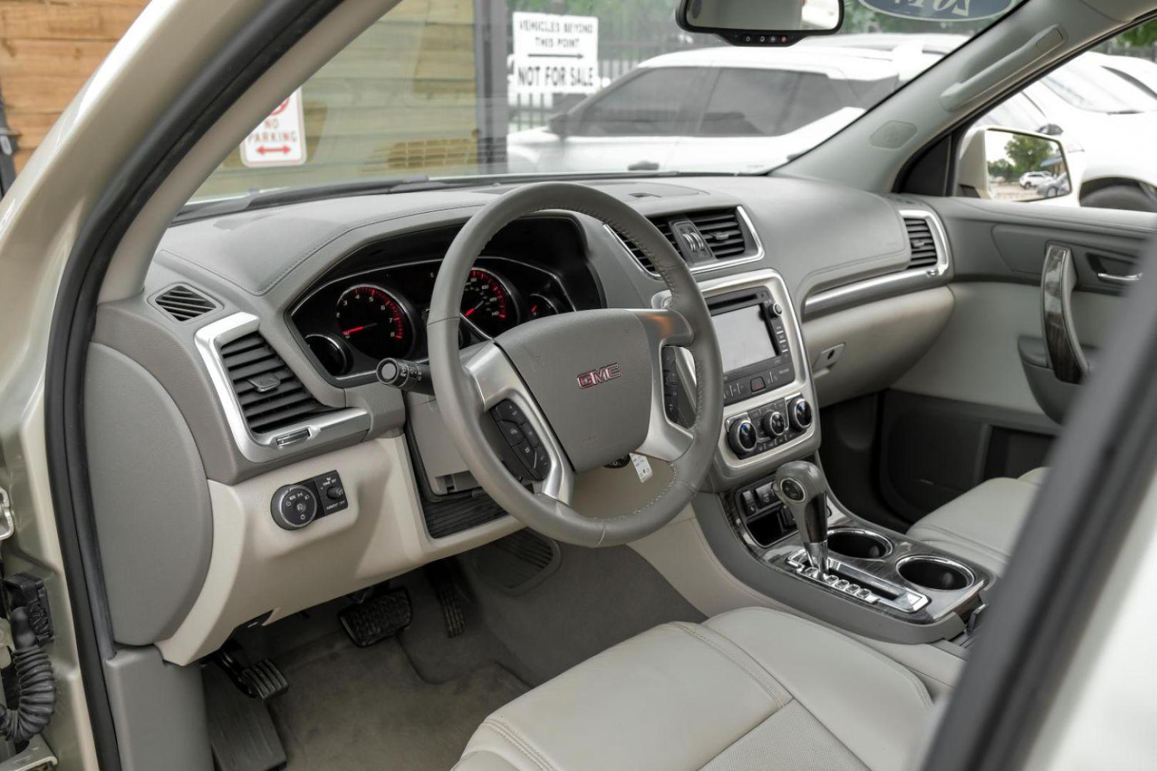 2017 Tan GMC Acadia Limited FWD (1GKKRSKD2HJ) with an 3.6L V6 DOHC 24V engine, 6-Speed Automatic transmission, located at 2401 E Main St., Grand Prairie, TX, 75050, (972) 262-4440, 32.748981, -96.969643 - Photo#2