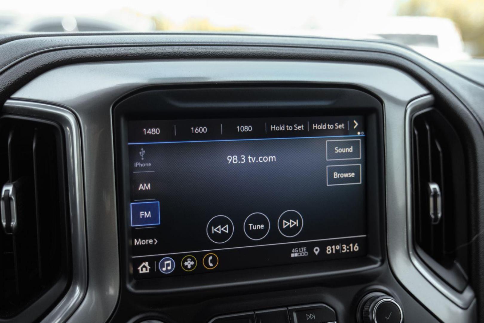 2019 BLACK Chevrolet Silverado 1500 LT Crew Cab 2WD (1GCPWCED0KZ) with an 5.3L V8 OHV 16V engine, 6-Speed Automatic transmission, located at 2401 E Main St., Grand Prairie, TX, 75050, (972) 262-4440, 32.748981, -96.969643 - Photo#30