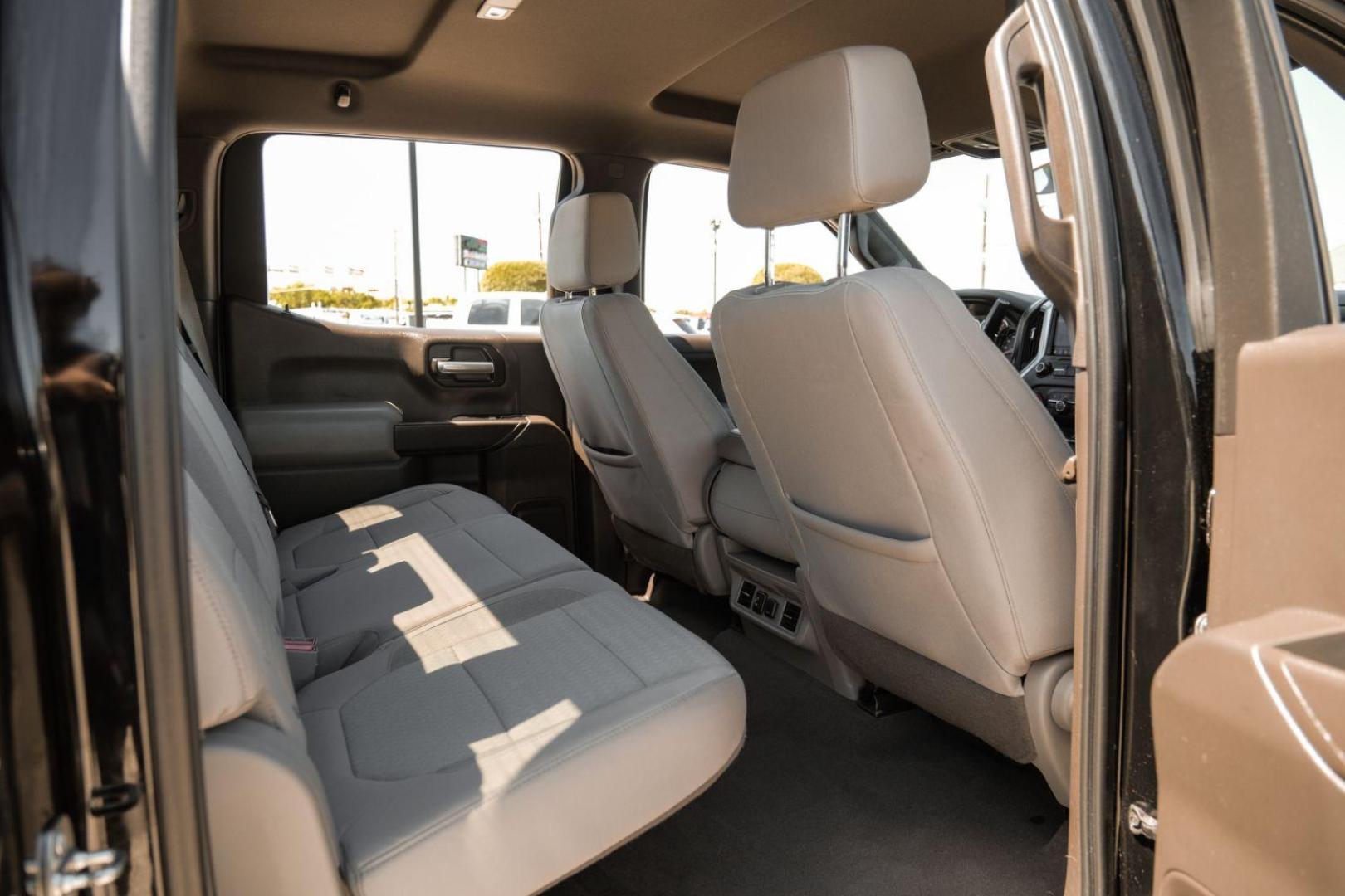 2019 BLACK Chevrolet Silverado 1500 LT Crew Cab 2WD (1GCPWCED0KZ) with an 5.3L V8 OHV 16V engine, 6-Speed Automatic transmission, located at 2401 E Main St., Grand Prairie, TX, 75050, (972) 262-4440, 32.748981, -96.969643 - Photo#36