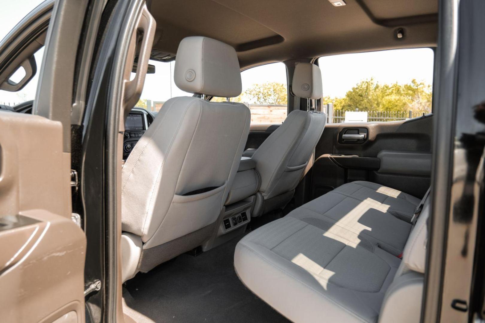 2019 BLACK Chevrolet Silverado 1500 LT Crew Cab 2WD (1GCPWCED0KZ) with an 5.3L V8 OHV 16V engine, 6-Speed Automatic transmission, located at 2401 E Main St., Grand Prairie, TX, 75050, (972) 262-4440, 32.748981, -96.969643 - Photo#37