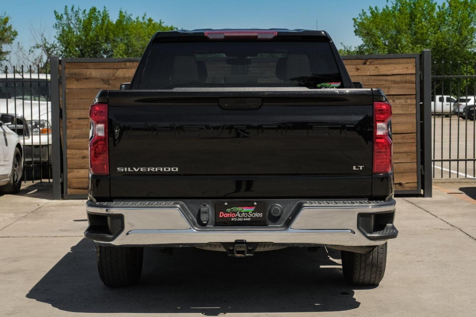 2019 BLACK Chevrolet Silverado 1500 LT Crew Cab 2WD (1GCPWCED0KZ) with an 5.3L V8 OHV 16V engine, 6-Speed Automatic transmission, located at 2401 E Main St., Grand Prairie, TX, 75050, (972) 262-4440, 32.748981, -96.969643 - Photo#8