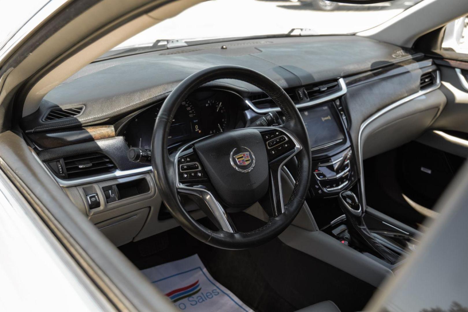 2013 Silver Cadillac XTS Luxury (2G61P5S34D9) with an 3.6L V6 DOHC 24V engine, 6-Speed Automatic transmission, located at 2401 E Main St., Grand Prairie, TX, 75050, (972) 262-4440, 32.748981, -96.969643 - Photo#20