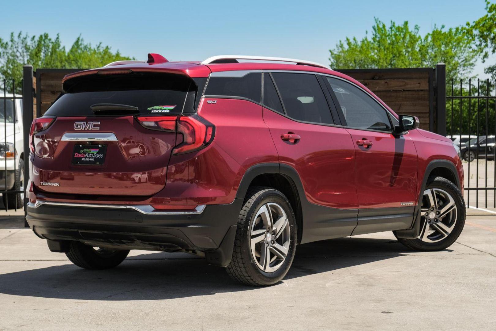 2020 Red GMC Terrain SLT (3GKALPEV8LL) with an 1.4L L4 DOHC 16V TURBO engine, 6-Speed Automatic transmission, located at 2401 E Main St., Grand Prairie, TX, 75050, (972) 262-4440, 32.748981, -96.969643 - Photo#9