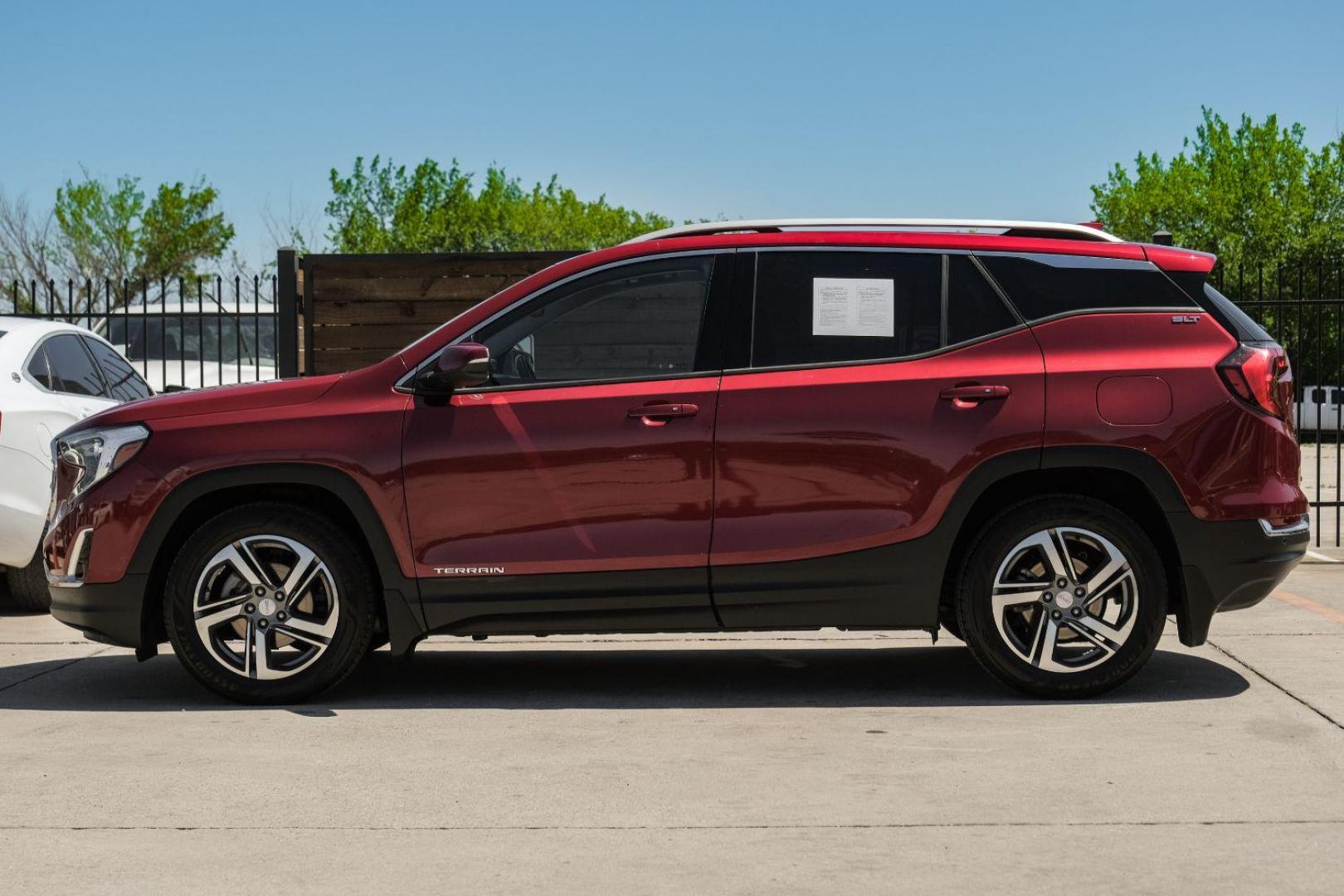 2020 Red GMC Terrain SLT (3GKALPEV8LL) with an 1.4L L4 DOHC 16V TURBO engine, 6-Speed Automatic transmission, located at 2401 E Main St., Grand Prairie, TX, 75050, (972) 262-4440, 32.748981, -96.969643 - Photo#14