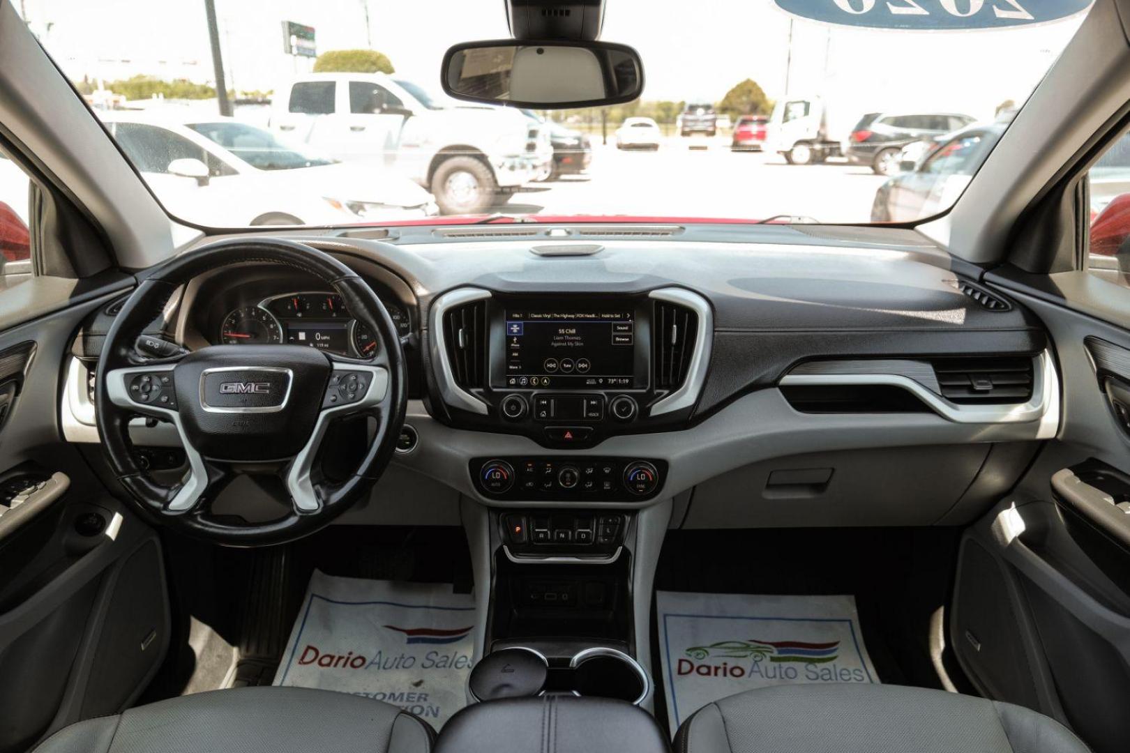 2020 Red GMC Terrain SLT (3GKALPEV8LL) with an 1.4L L4 DOHC 16V TURBO engine, 6-Speed Automatic transmission, located at 2401 E Main St., Grand Prairie, TX, 75050, (972) 262-4440, 32.748981, -96.969643 - Photo#18