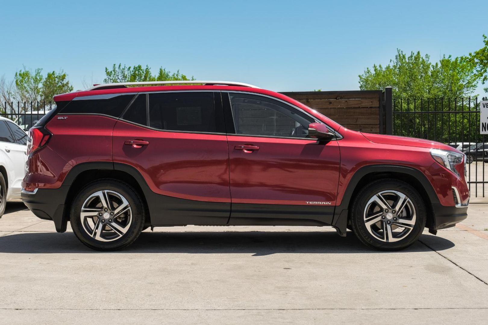 2020 Red GMC Terrain SLT (3GKALPEV8LL) with an 1.4L L4 DOHC 16V TURBO engine, 6-Speed Automatic transmission, located at 2401 E Main St., Grand Prairie, TX, 75050, (972) 262-4440, 32.748981, -96.969643 - Photo#8