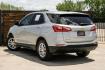 2021 Silver Chevrolet Equinox LS 2WD (3GNAXHEV7MS) with an 1.5L L4 DOHC 16V TURBO engine, 6-Speed Automatic transmission, located at 2401 E Main St., Grand Prairie, TX, 75050, (972) 262-4440, 32.748981, -96.969643 - Photo#11