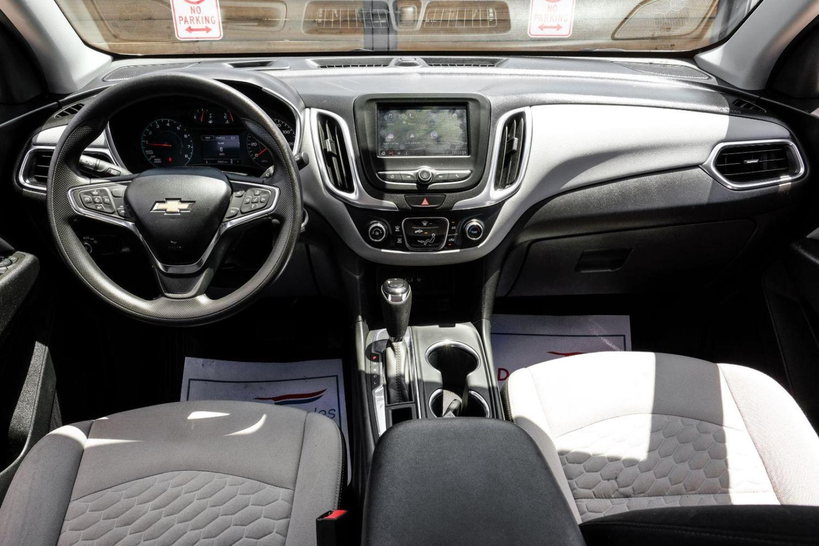 2021 Silver Chevrolet Equinox LS 2WD (3GNAXHEV7MS) with an 1.5L L4 DOHC 16V TURBO engine, 6-Speed Automatic transmission, located at 2401 E Main St., Grand Prairie, TX, 75050, (972) 262-4440, 32.748981, -96.969643 - Photo#16