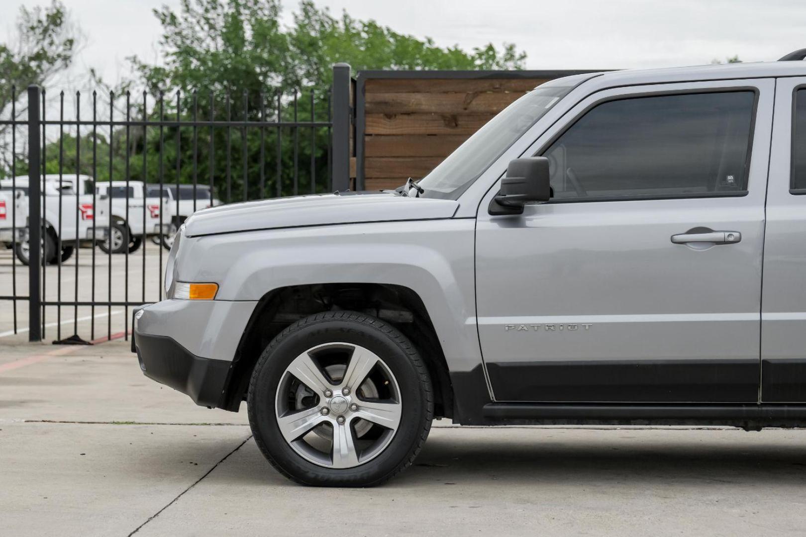 2016 Silver Jeep Patriot Latitude 2WD (1C4NJPFA8GD) with an 2.0L L4 DOHC 16V engine, located at 2401 E Main St., Grand Prairie, TX, 75050, (972) 262-4440, 32.748981, -96.969643 - Photo#16