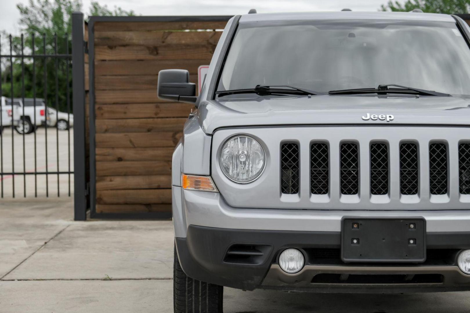 2016 Silver Jeep Patriot Latitude 2WD (1C4NJPFA8GD) with an 2.0L L4 DOHC 16V engine, located at 2401 E Main St., Grand Prairie, TX, 75050, (972) 262-4440, 32.748981, -96.969643 - Photo#47