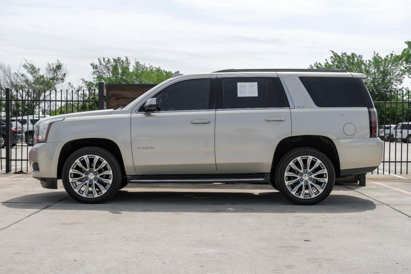 2015 GOLD GMC Yukon SPORT UTILITY 4-DR (1GKS2AKC7FR) with an 5.3L V8 OHV 16V engine, 6-Speed Automatic transmission, located at 2401 E Main St., Grand Prairie, TX, 75050, (972) 262-4440, 32.748981, -96.969643 - Photo#14