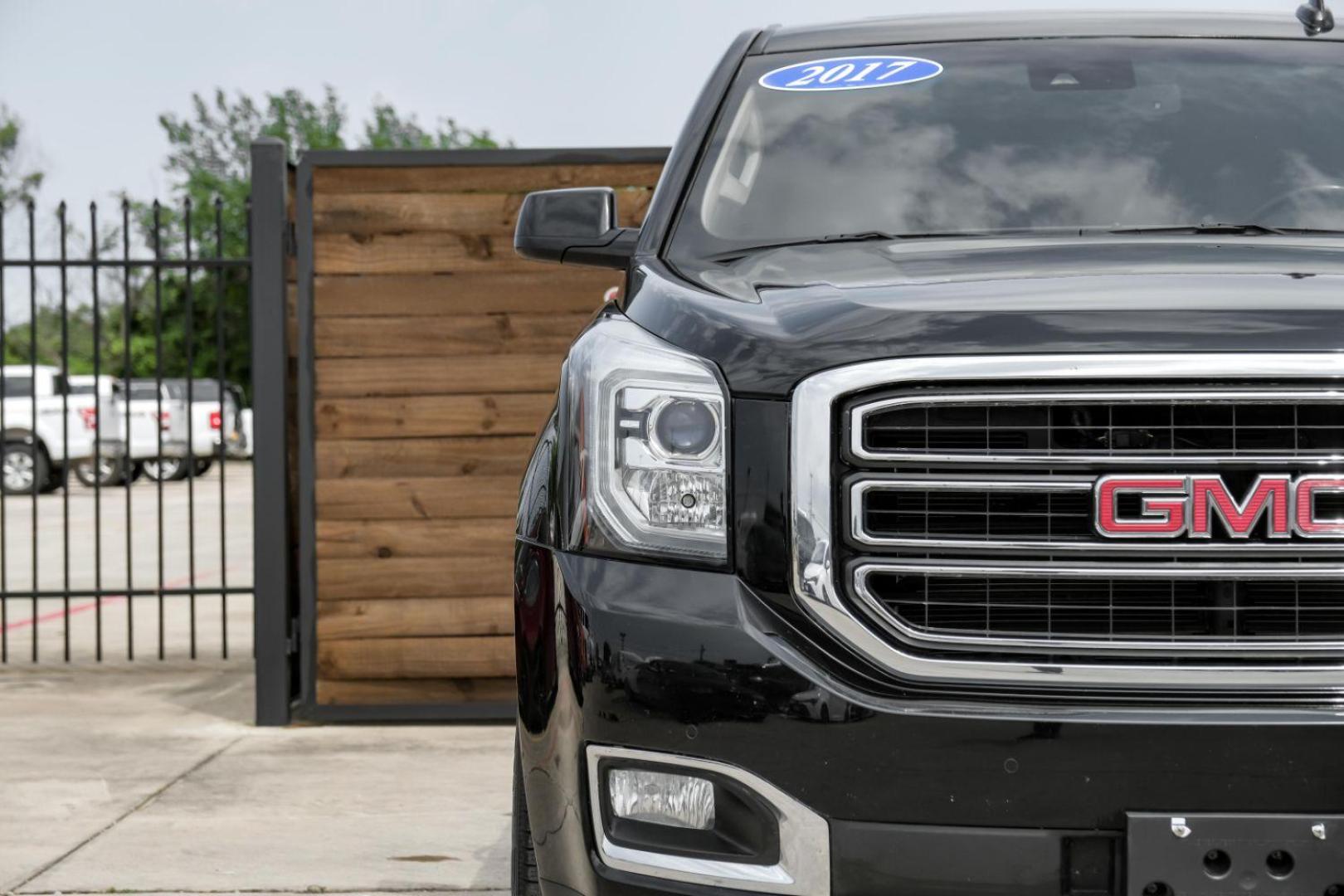 2017 BLACK GMC Yukon SLT 2WD (1GKS1BKC8HR) with an 5.3L V8 OHV 16V engine, 6-Speed Automatic transmission, located at 2401 E Main St., Grand Prairie, TX, 75050, (972) 262-4440, 32.748981, -96.969643 - Photo#51