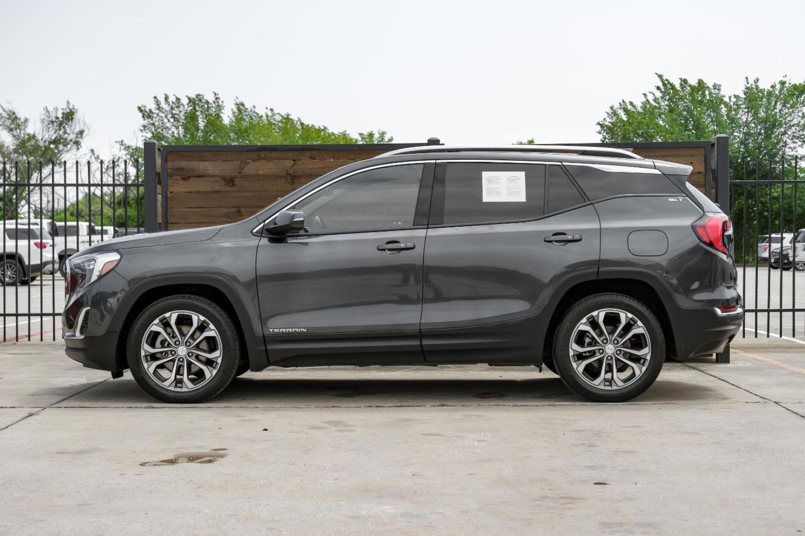 2019 Gray GMC Terrain SLT (3GKALPEX7KL) with an 2.0L L4 DOHC 16V TURBO engine, 6-Speed Automatic transmission, located at 2401 E Main St., Grand Prairie, TX, 75050, (972) 262-4440, 32.748981, -96.969643 - Photo#14