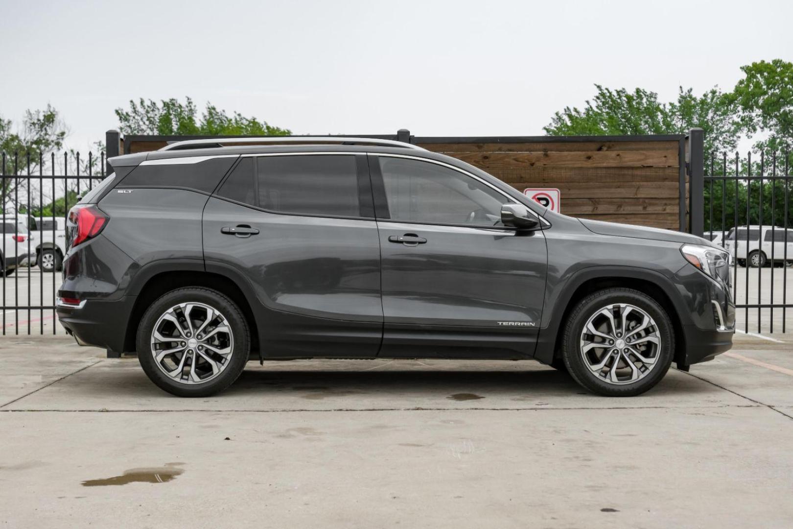 2019 Gray GMC Terrain SLT (3GKALPEX7KL) with an 2.0L L4 DOHC 16V TURBO engine, 6-Speed Automatic transmission, located at 2401 E Main St., Grand Prairie, TX, 75050, (972) 262-4440, 32.748981, -96.969643 - Photo#8