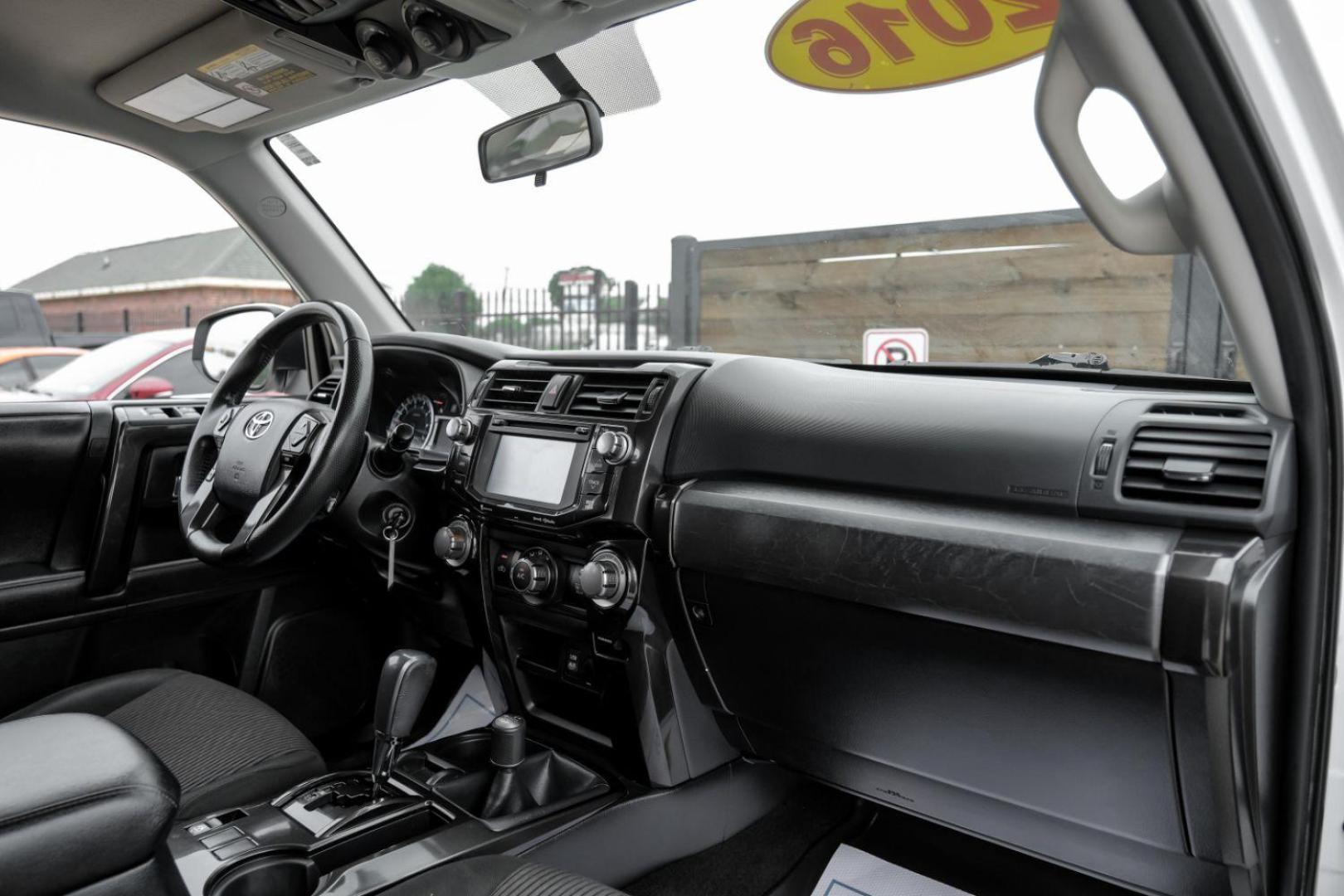 2016 WHITE Toyota 4Runner Trail 4WD (JTEBU5JR0G5) with an 4.0L V6 DOHC 24V engine, 5-Speed Automatic transmission, located at 2401 E Main St., Grand Prairie, TX, 75050, (972) 262-4440, 32.748981, -96.969643 - Photo#17