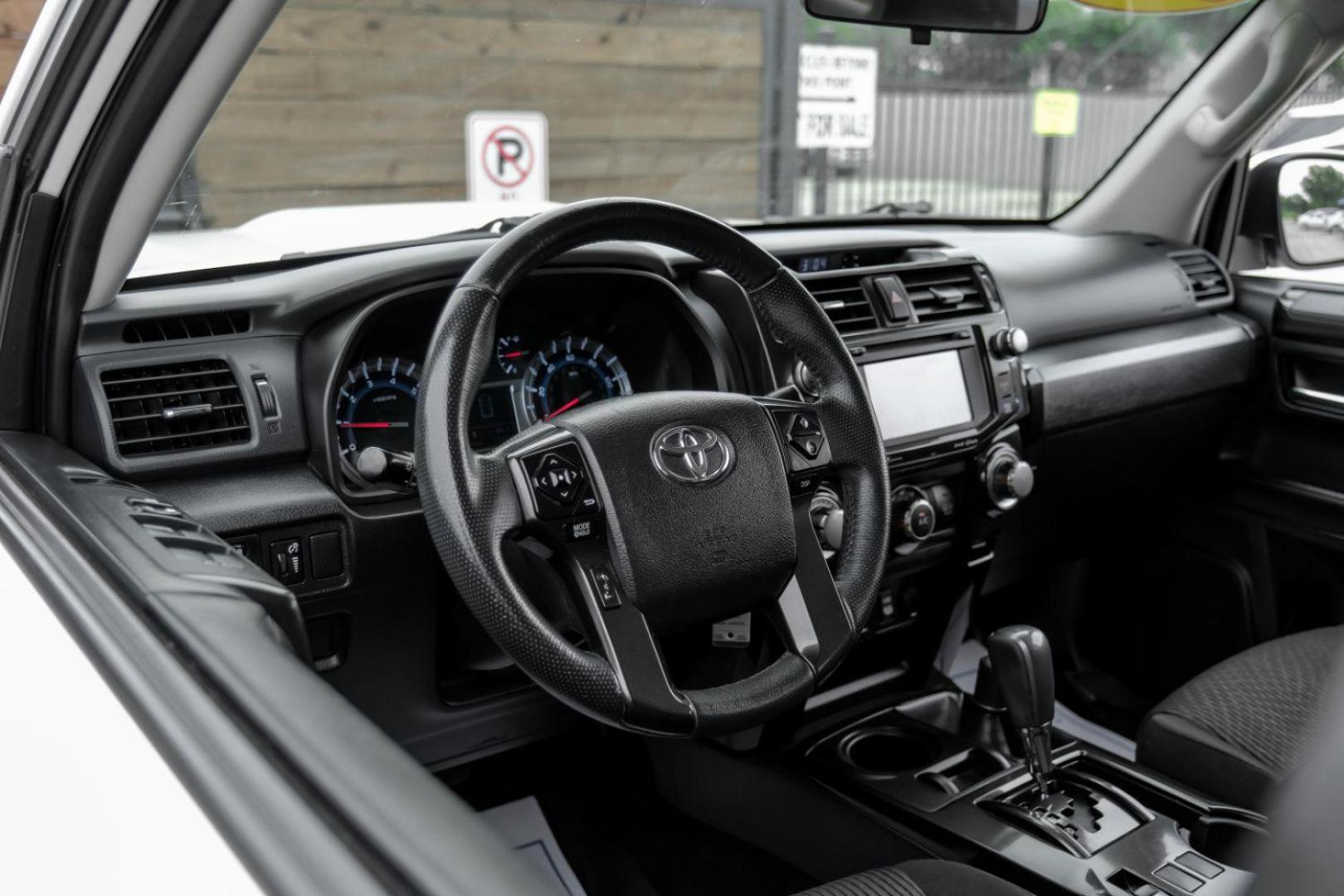 2016 WHITE Toyota 4Runner Trail 4WD (JTEBU5JR0G5) with an 4.0L V6 DOHC 24V engine, 5-Speed Automatic transmission, located at 2401 E Main St., Grand Prairie, TX, 75050, (972) 262-4440, 32.748981, -96.969643 - Photo#20