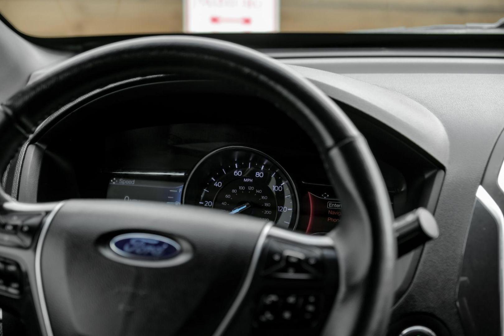 2018 White Ford Explorer Limited FWD (1FM5K7FH8JG) with an 2.3L L4 DOHC 16V engine, 6-Speed Automatic transmission, located at 2401 E Main St., Grand Prairie, TX, 75050, (972) 262-4440, 32.748981, -96.969643 - Photo#23