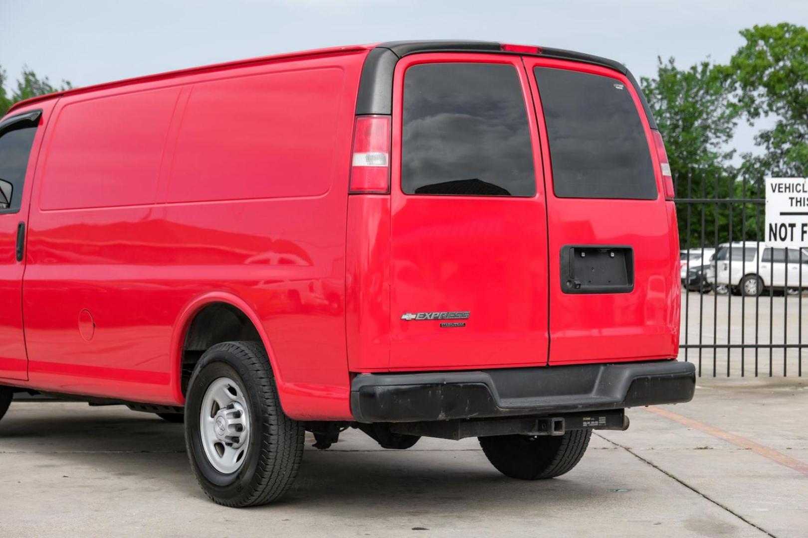 2016 RED Chevrolet Express 2500 Cargo (1GCWGAFF9G1) with an 4.8L V8 FFV engine, 6-Speed Automatic transmission, located at 2401 E Main St., Grand Prairie, TX, 75050, (972) 262-4440, 32.748981, -96.969643 - Photo#13