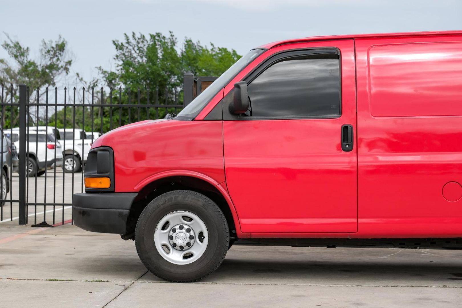 2016 RED Chevrolet Express 2500 Cargo (1GCWGAFF9G1) with an 4.8L V8 FFV engine, 6-Speed Automatic transmission, located at 2401 E Main St., Grand Prairie, TX, 75050, (972) 262-4440, 32.748981, -96.969643 - Photo#15