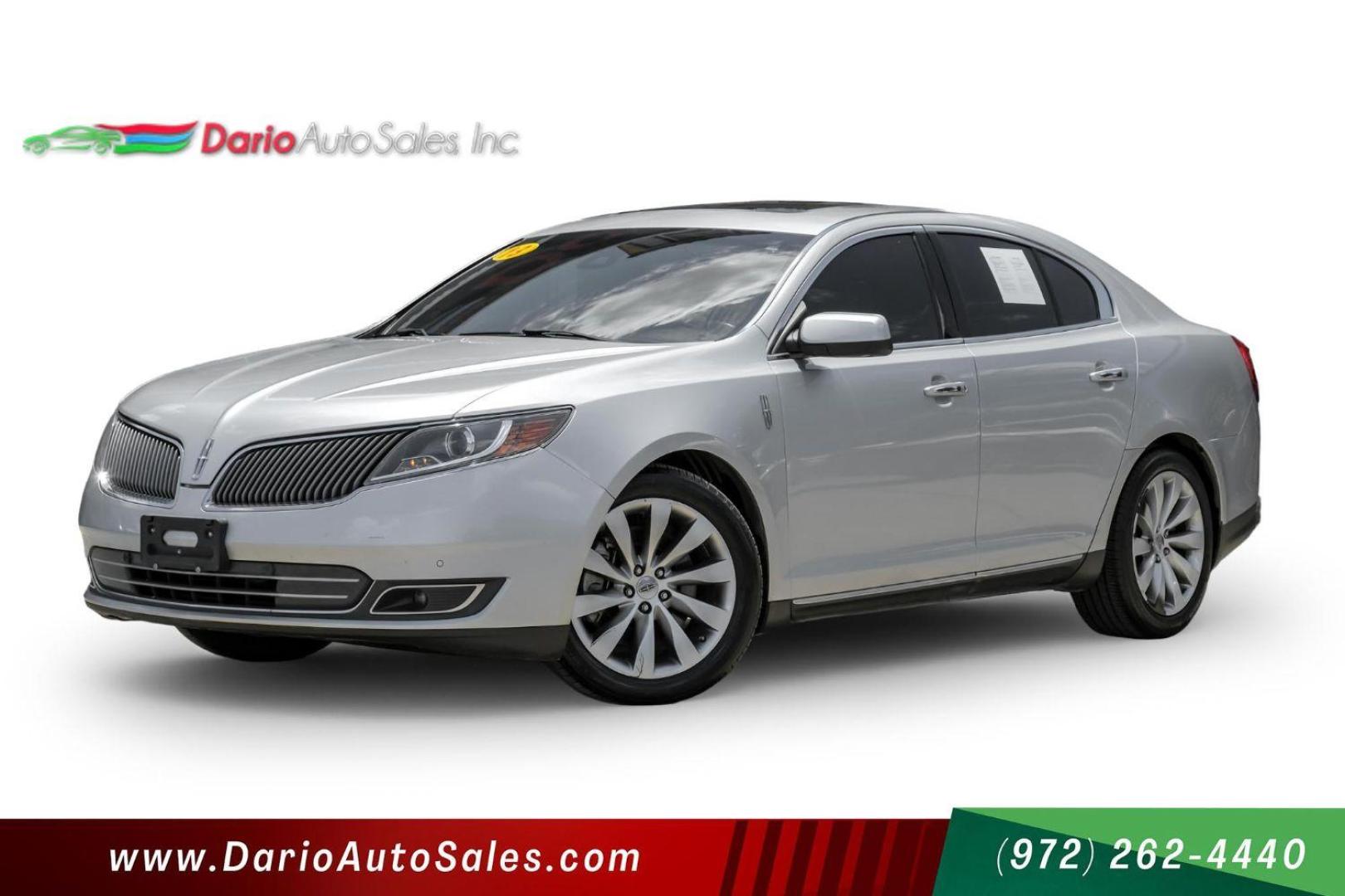 2013 SILVER Lincoln MKS FWD (1LNHL9DKXDG) with an 3.5L V6 DOHC 24V engine, 6-Speed Automatic transmission, located at 2401 E Main St., Grand Prairie, TX, 75050, (972) 262-4440, 32.748981, -96.969643 - Photo#0