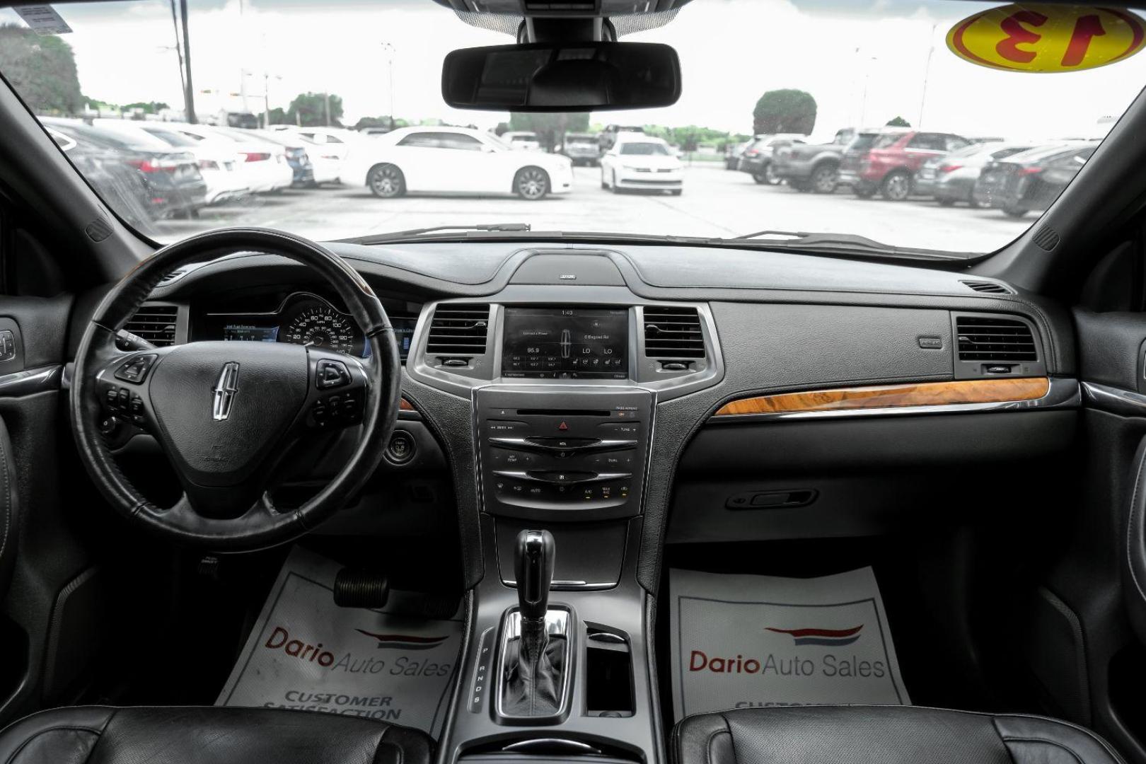 2013 SILVER Lincoln MKS FWD (1LNHL9DKXDG) with an 3.5L V6 DOHC 24V engine, 6-Speed Automatic transmission, located at 2401 E Main St., Grand Prairie, TX, 75050, (972) 262-4440, 32.748981, -96.969643 - Photo#19