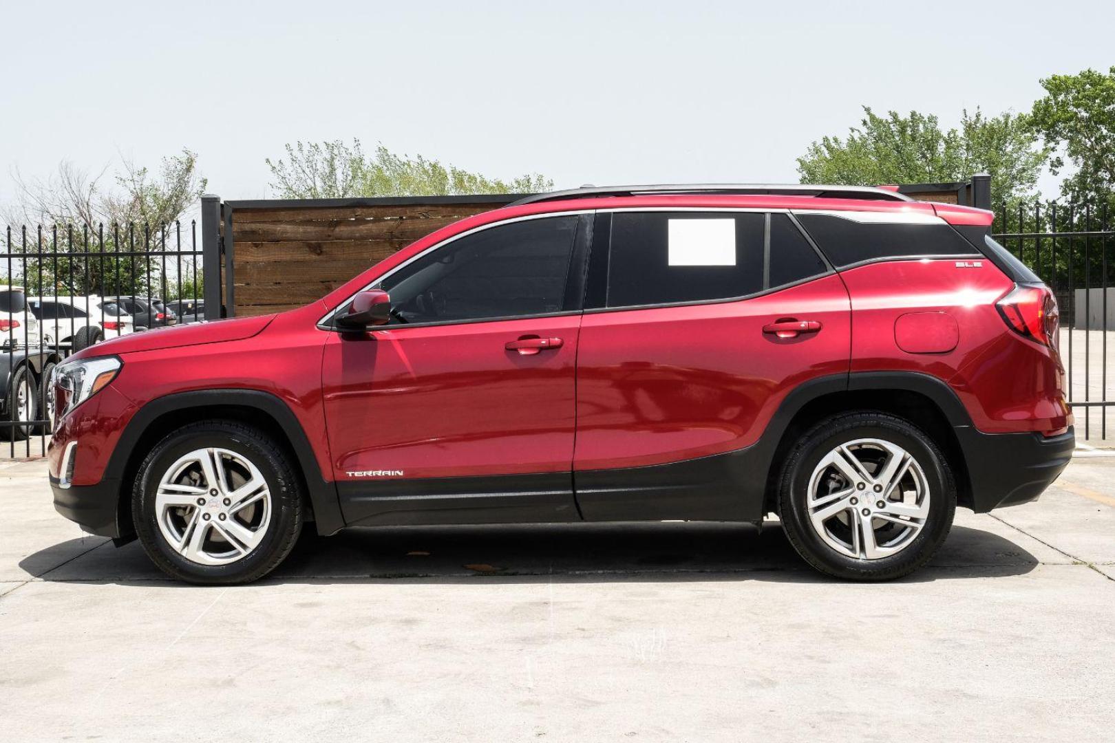 2018 Red GMC Terrain SLE (3GKALMEX8JL) with an 2.0L L4 DOHC 16V TURBO engine, 6-Speed Automatic transmission, located at 2401 E Main St., Grand Prairie, TX, 75050, (972) 262-4440, 32.748981, -96.969643 - Photo#14