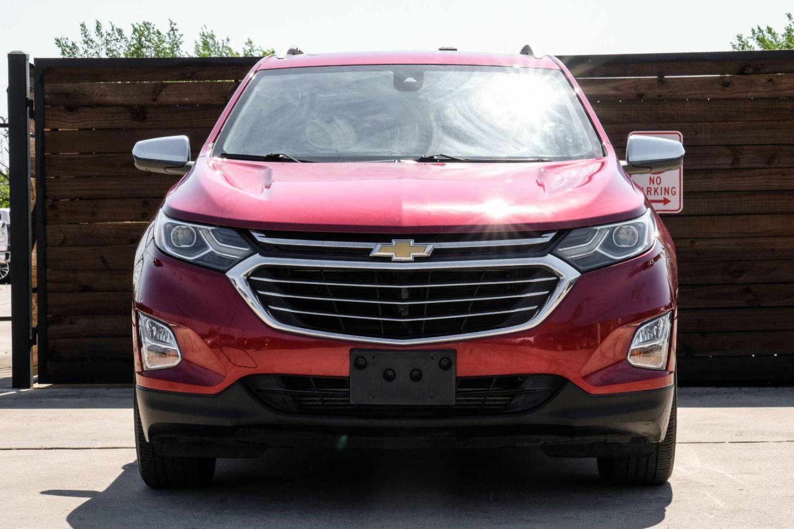 2018 red Chevrolet Equinox Premier (3GNAXPEU0JL) with an 1.6L L4 DOHC 16V DIESEL engine, 6-Speed Automatic transmission, located at 2401 E Main St., Grand Prairie, TX, 75050, (972) 262-4440, 32.748981, -96.969643 - Photo#6