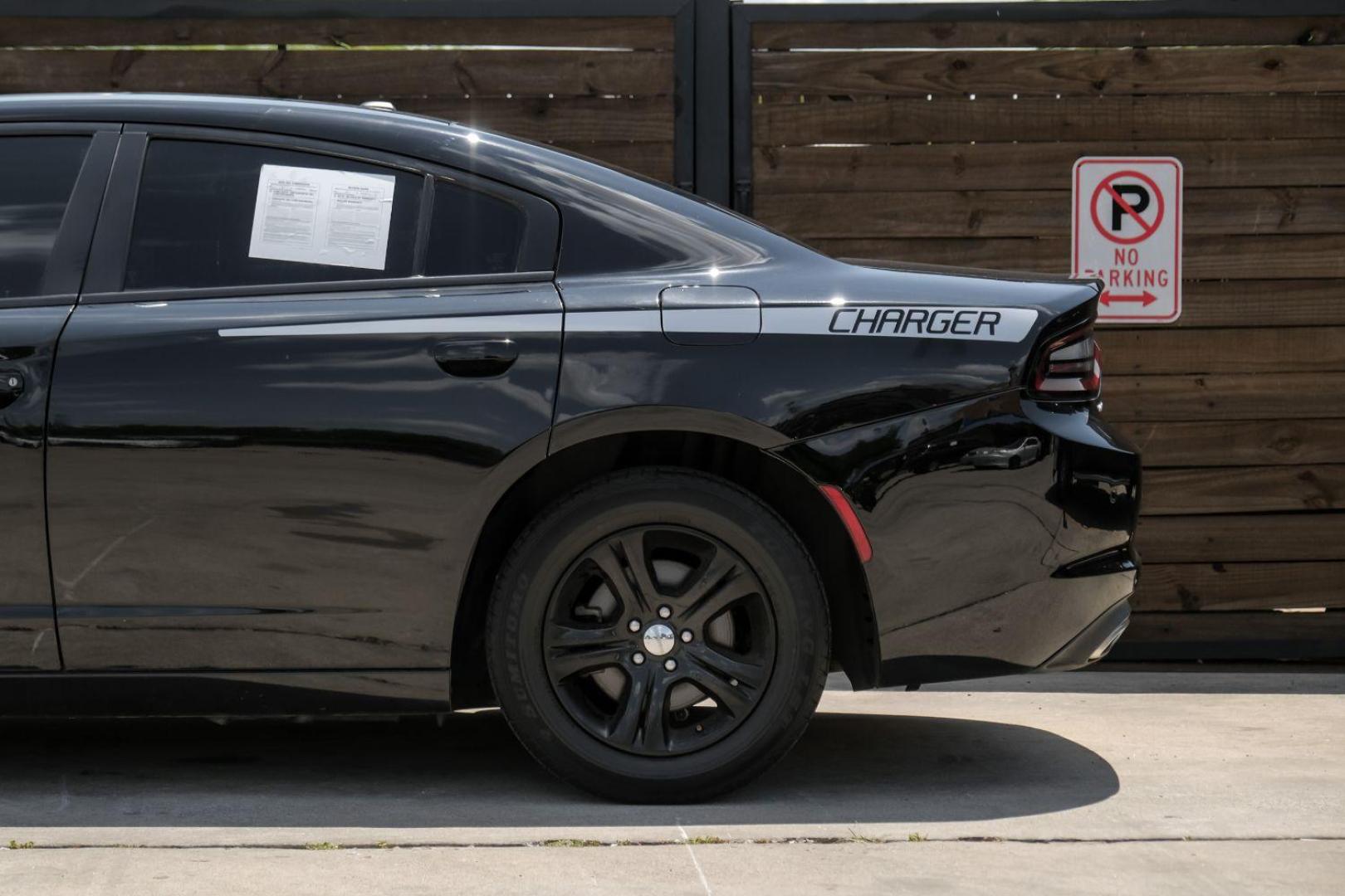 2019 Black Dodge Charger SXT (2C3CDXBG0KH) with an 3.6L V6 DOHC 24V engine, 8-Speed Automatic transmission, located at 2401 E Main St., Grand Prairie, TX, 75050, (972) 262-4440, 32.748981, -96.969643 - Photo#14