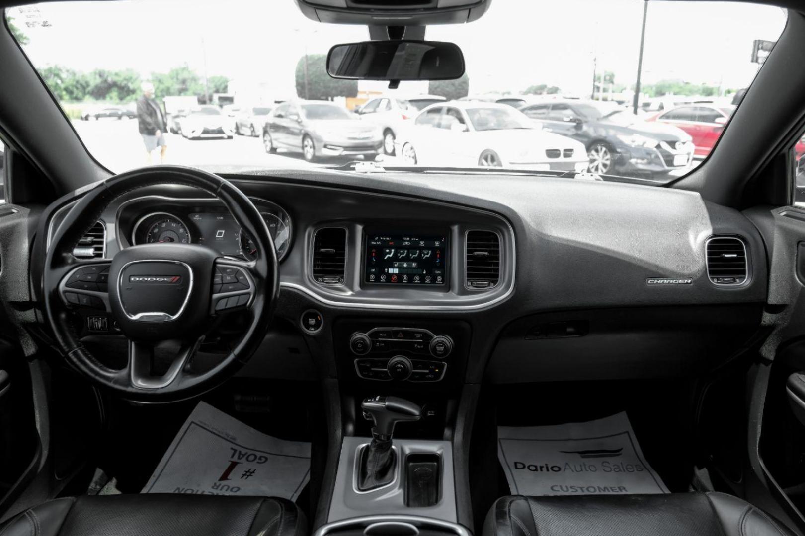 2019 Black Dodge Charger SXT (2C3CDXBG0KH) with an 3.6L V6 DOHC 24V engine, 8-Speed Automatic transmission, located at 2401 E Main St., Grand Prairie, TX, 75050, (972) 262-4440, 32.748981, -96.969643 - Photo#16