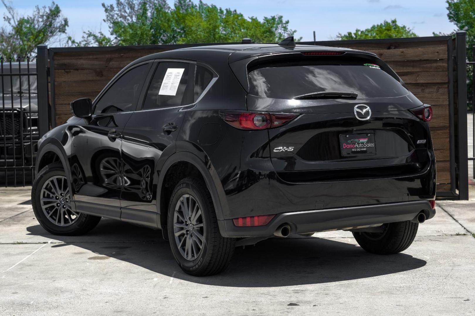 2019 BLACK Mazda CX-5 Touring (JM3KFACM9K0) with an 2.5L L4 DOHC 16V engine, 6-Speed Automatic transmission, located at 2401 E Main St., Grand Prairie, TX, 75050, (972) 262-4440, 32.748981, -96.969643 - Photo#10