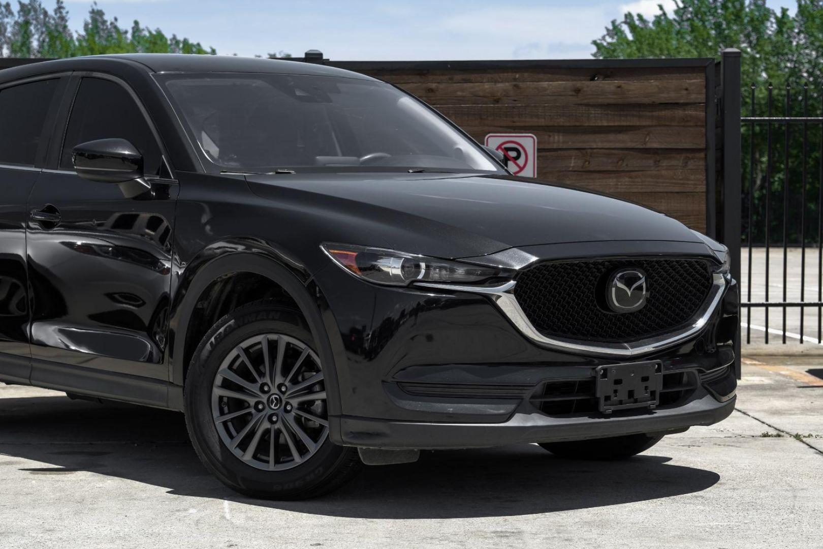 2019 BLACK Mazda CX-5 Touring (JM3KFACM9K0) with an 2.5L L4 DOHC 16V engine, 6-Speed Automatic transmission, located at 2401 E Main St., Grand Prairie, TX, 75050, (972) 262-4440, 32.748981, -96.969643 - Photo#7