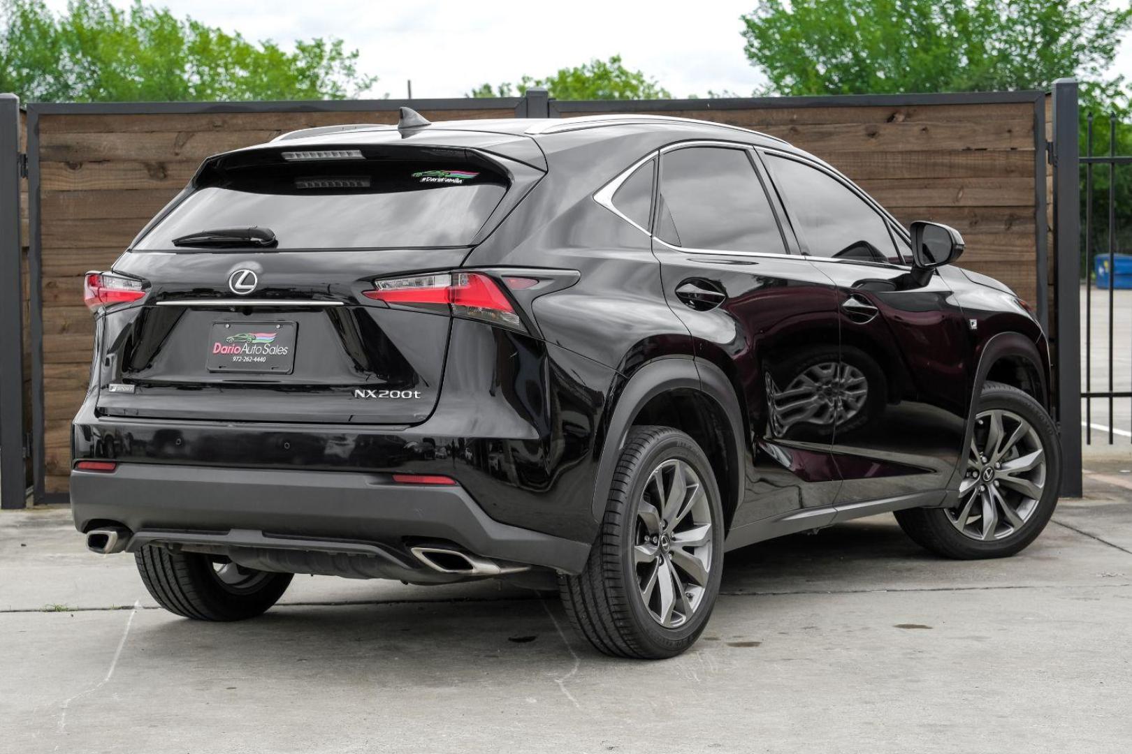 2016 BLACK Lexus NX 200t FWD (JTJYARBZ5G2) with an 2.0L L4 DOHC 16V engine, 6-Speed Automatic transmission, located at 2401 E Main St., Grand Prairie, TX, 75050, (972) 262-4440, 32.748981, -96.969643 - Photo#10