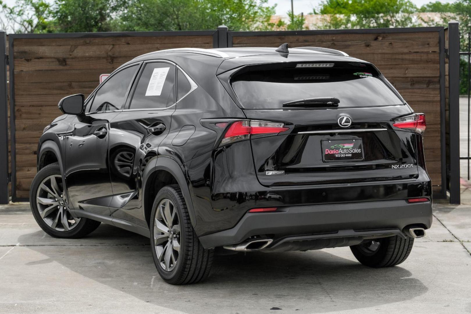 2016 BLACK Lexus NX 200t FWD (JTJYARBZ5G2) with an 2.0L L4 DOHC 16V engine, 6-Speed Automatic transmission, located at 2401 E Main St., Grand Prairie, TX, 75050, (972) 262-4440, 32.748981, -96.969643 - Photo#12