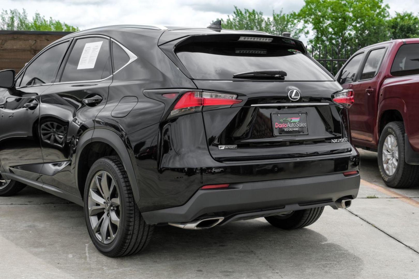 2016 BLACK Lexus NX 200t FWD (JTJYARBZ5G2) with an 2.0L L4 DOHC 16V engine, 6-Speed Automatic transmission, located at 2401 E Main St., Grand Prairie, TX, 75050, (972) 262-4440, 32.748981, -96.969643 - Photo#14