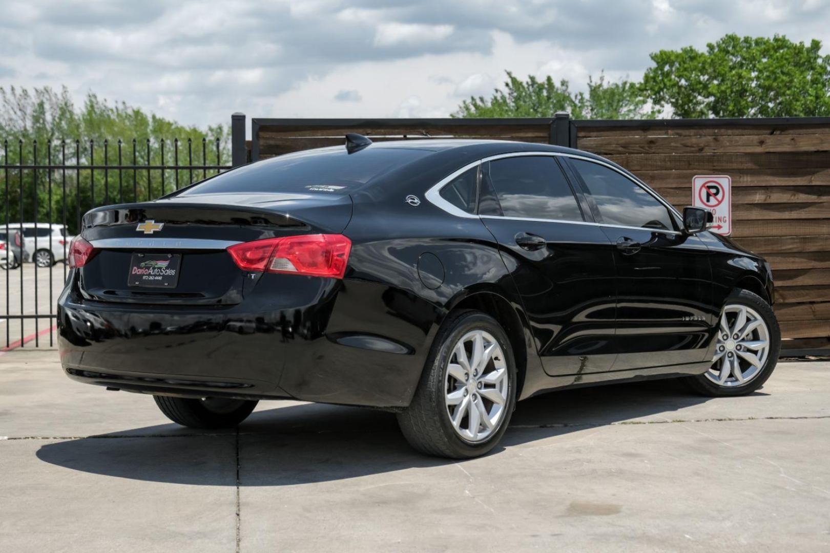 2017 BLACK Chevrolet Impala LT (1G1105SA5HU) with an 2.5L L4 DOHC 16V engine, 6-Speed Automatic transmission, located at 2401 E Main St., Grand Prairie, TX, 75050, (972) 262-4440, 32.748981, -96.969643 - Photo#9