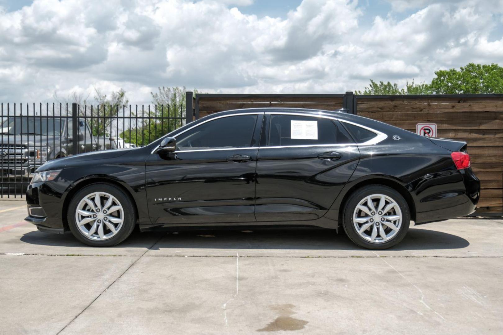 2017 BLACK Chevrolet Impala LT (1G1105SA5HU) with an 2.5L L4 DOHC 16V engine, 6-Speed Automatic transmission, located at 2401 E Main St., Grand Prairie, TX, 75050, (972) 262-4440, 32.748981, -96.969643 - Photo#14