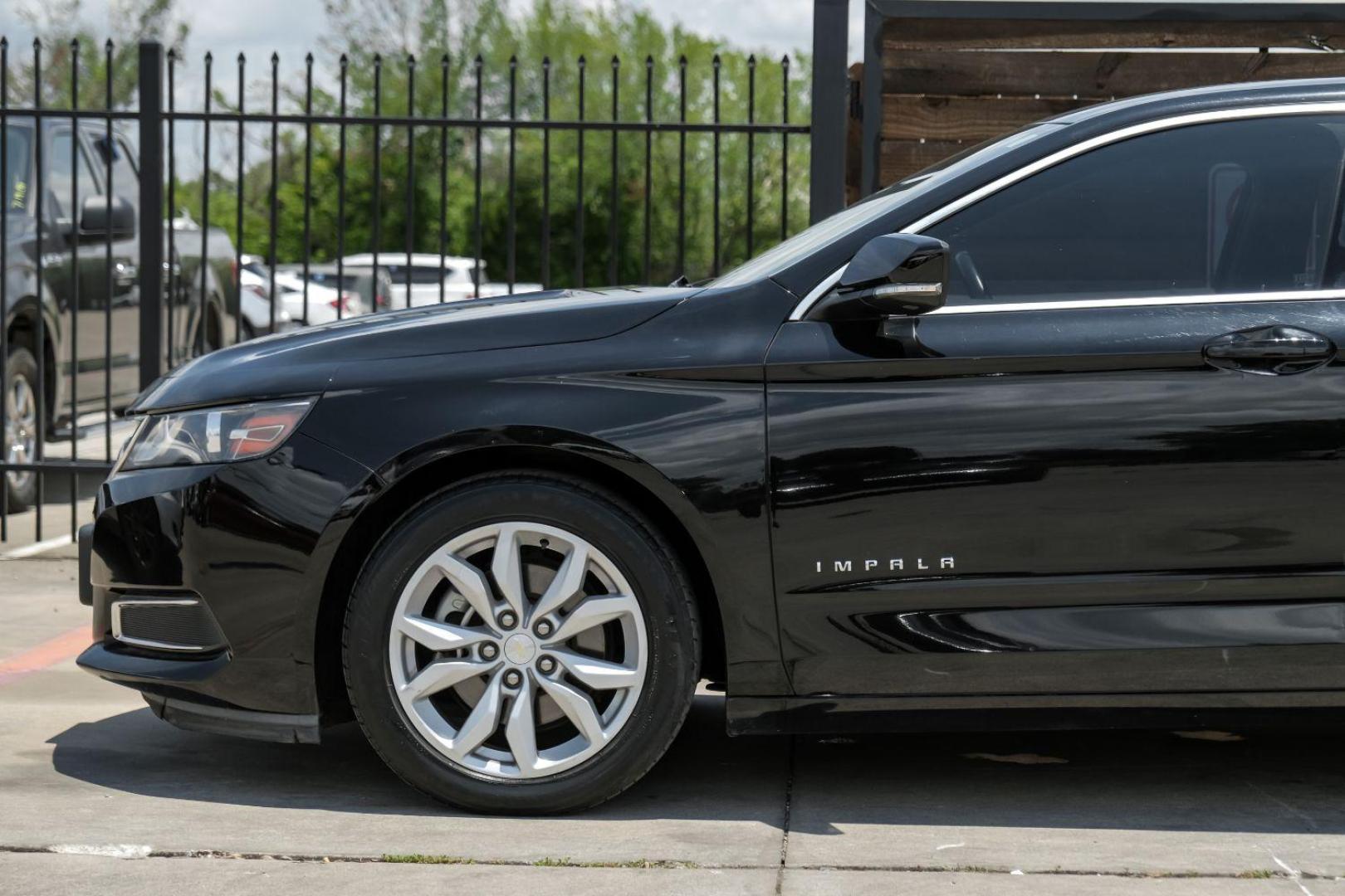 2017 BLACK Chevrolet Impala LT (1G1105SA5HU) with an 2.5L L4 DOHC 16V engine, 6-Speed Automatic transmission, located at 2401 E Main St., Grand Prairie, TX, 75050, (972) 262-4440, 32.748981, -96.969643 - Photo#15