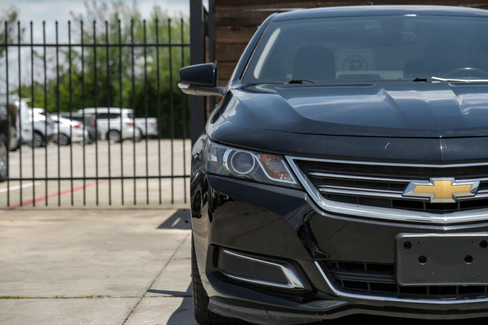 2017 BLACK Chevrolet Impala LT (1G1105SA5HU) with an 2.5L L4 DOHC 16V engine, 6-Speed Automatic transmission, located at 2401 E Main St., Grand Prairie, TX, 75050, (972) 262-4440, 32.748981, -96.969643 - Photo#45