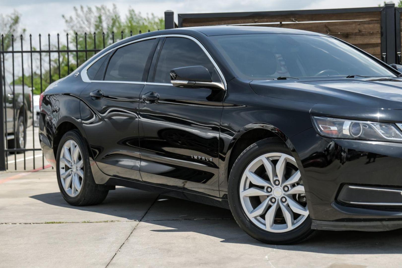 2017 BLACK Chevrolet Impala LT (1G1105SA5HU) with an 2.5L L4 DOHC 16V engine, 6-Speed Automatic transmission, located at 2401 E Main St., Grand Prairie, TX, 75050, (972) 262-4440, 32.748981, -96.969643 - Photo#6