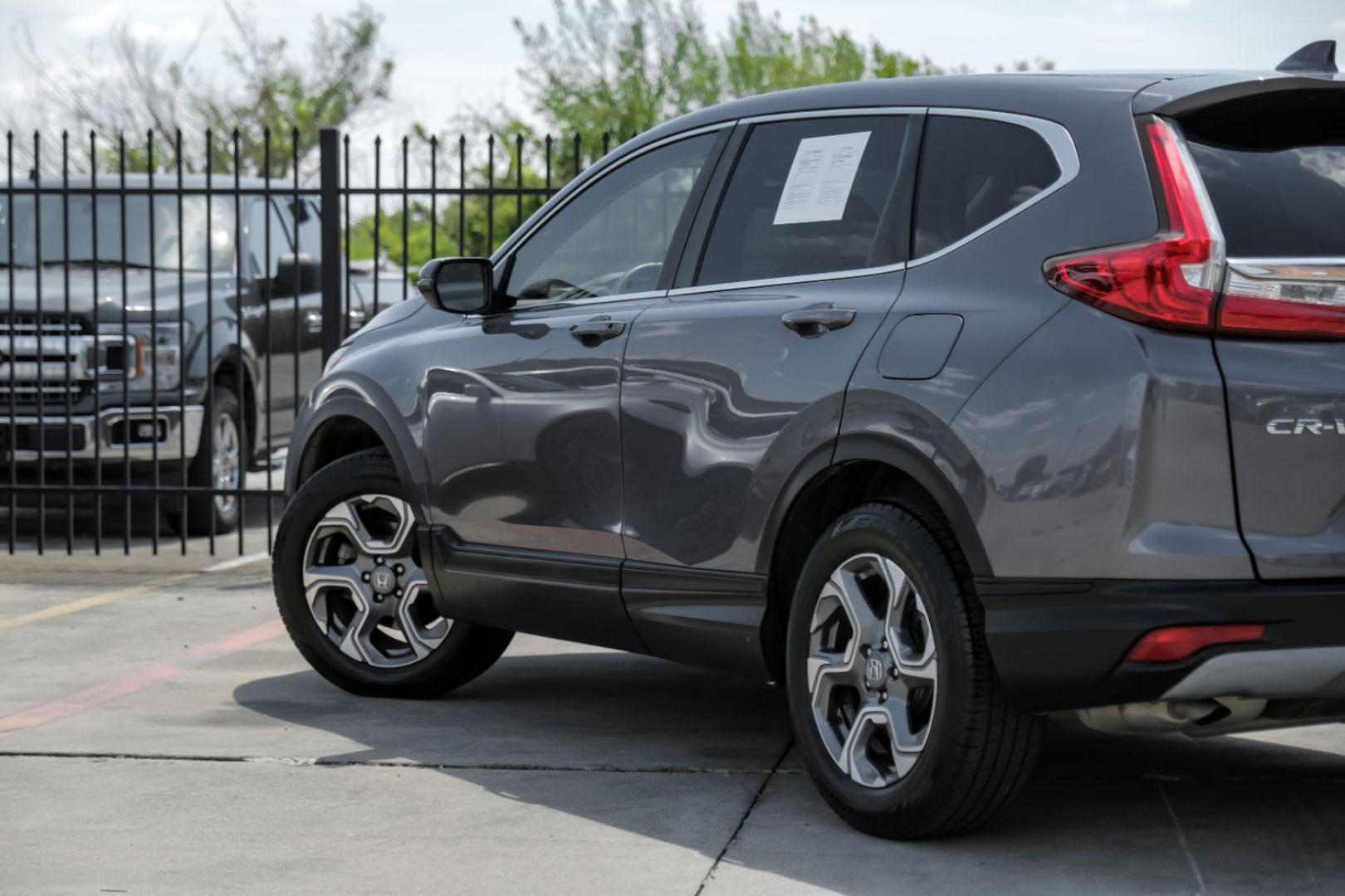 2017 GRAY Honda CR-V SPORT UTILITY 4-DR (5J6RW2H50HL) with an 1.5L L4 16V DOHC TURBO engine, Continuously Variable Transmission transmission, located at 2401 E Main St., Grand Prairie, TX, 75050, (972) 262-4440, 32.748981, -96.969643 - Photo#13