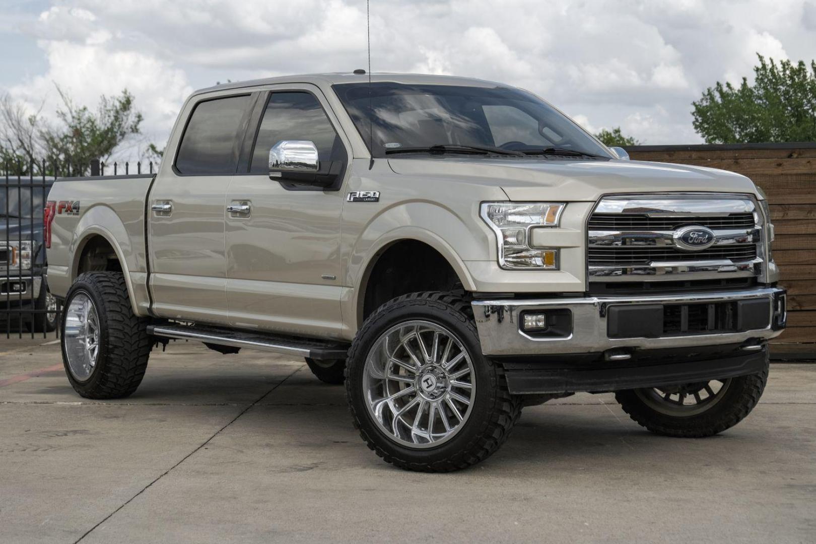 2017 GOLD Ford F-150 Lariat SuperCrew 6.5-ft. Bed 4WD (1FTEW1EG6HK) with an 3.5L V6 TURBO engine, 6-Speed Automatic transmission, located at 2401 E Main St., Grand Prairie, TX, 75050, (972) 262-4440, 32.748981, -96.969643 - Photo#5