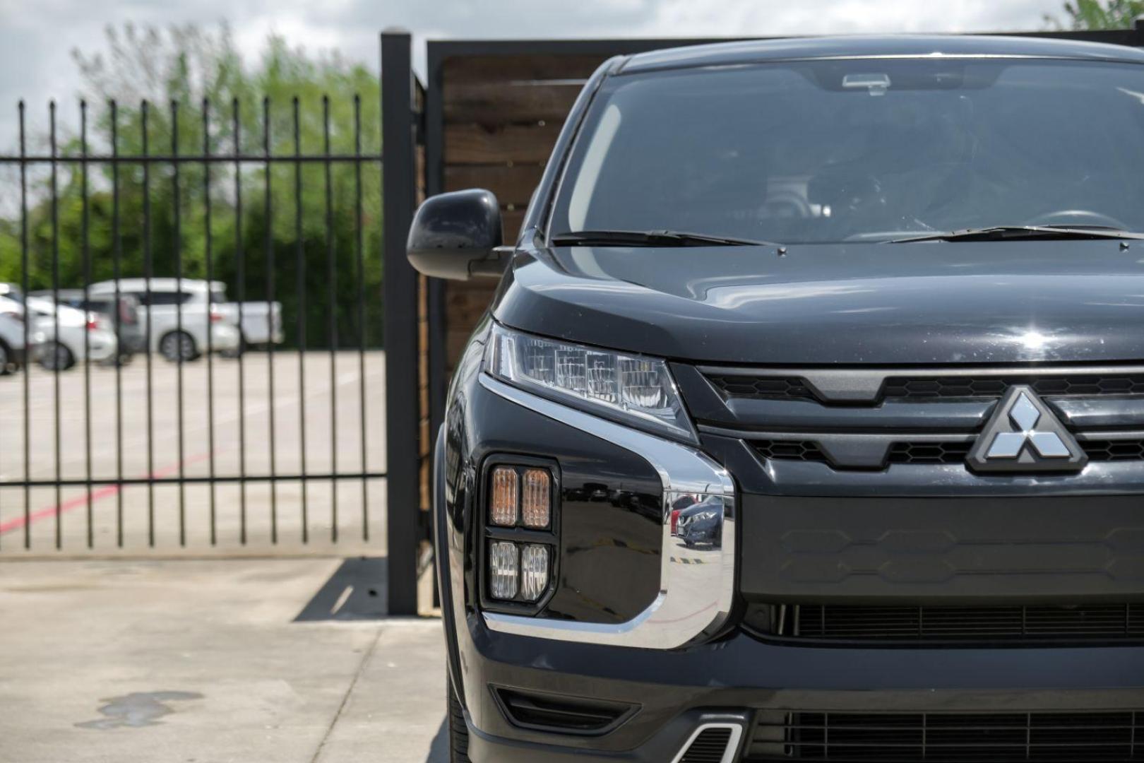 2022 black Mitsubishi Outlander Sport 2.0 ES CVT (JA4APUAUXNU) with an 2.0L L4 DOHC 16V engine, Continuously Variable Transmission transmission, located at 2401 E Main St., Grand Prairie, TX, 75050, (972) 262-4440, 32.748981, -96.969643 - Photo#44