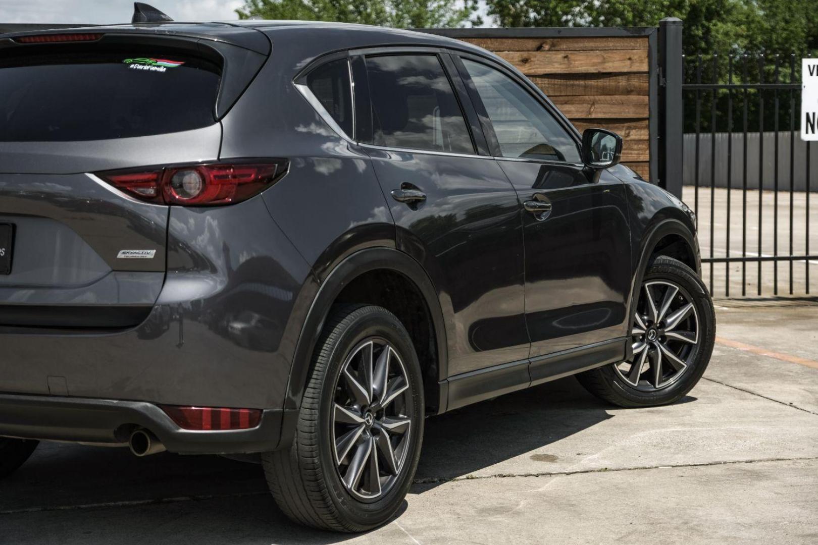 2017 GRAY Mazda CX-5 SPORT UTILITY 4-DR (JM3KFBDL2H0) with an 2.5L L4 DOHC 16V engine, 6-Speed Automatic transmission, located at 2401 E Main St., Grand Prairie, TX, 75050, (972) 262-4440, 32.748981, -96.969643 - Photo#14