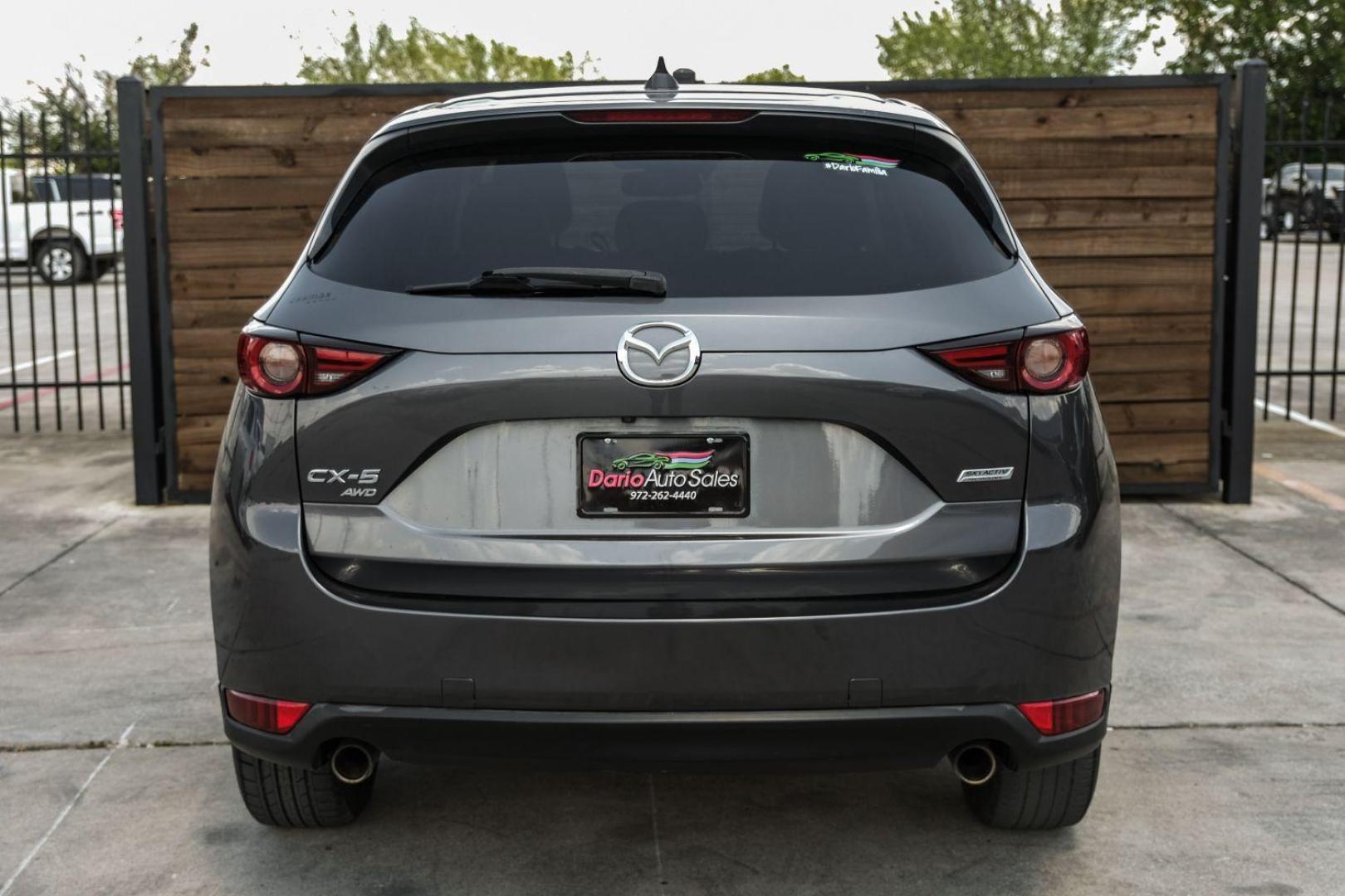 2017 GRAY Mazda CX-5 SPORT UTILITY 4-DR (JM3KFBDL2H0) with an 2.5L L4 DOHC 16V engine, 6-Speed Automatic transmission, located at 2401 E Main St., Grand Prairie, TX, 75050, (972) 262-4440, 32.748981, -96.969643 - Photo#15